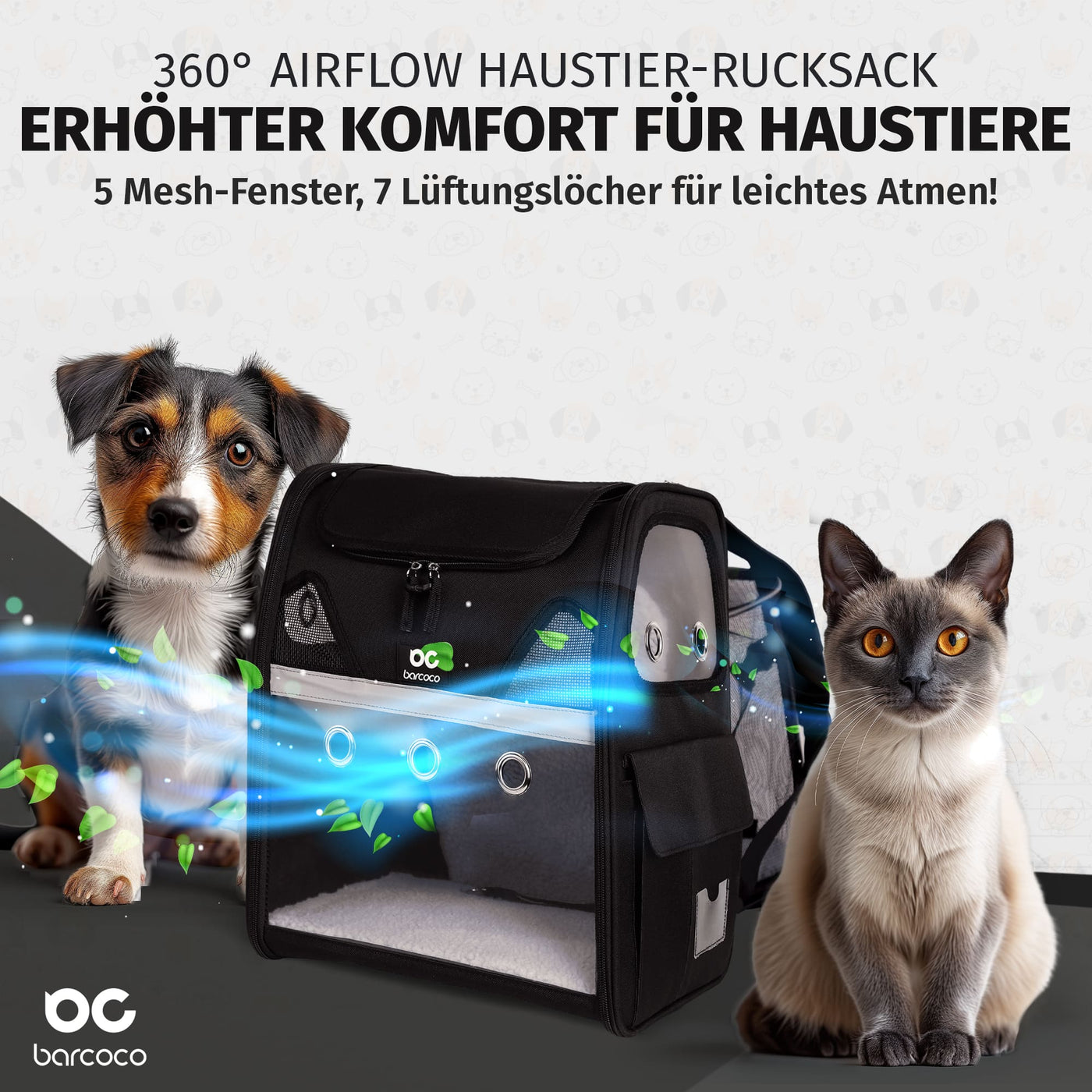 katzen rucksack gross